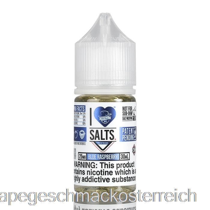 Blaue Himbeere – Ich Liebe Salze – 30 Ml 50 Mg Vape-Geschmack